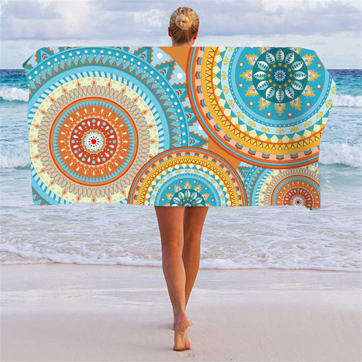 Strandtuch mit einzigartigem geometrischem Muster Skanto