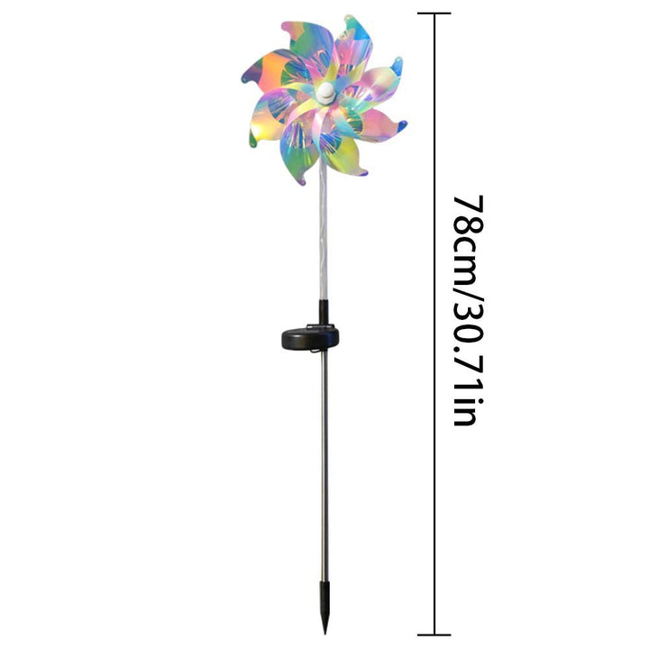 LED Solar-Drehpropeller-Wegbeleuchtung Skanto