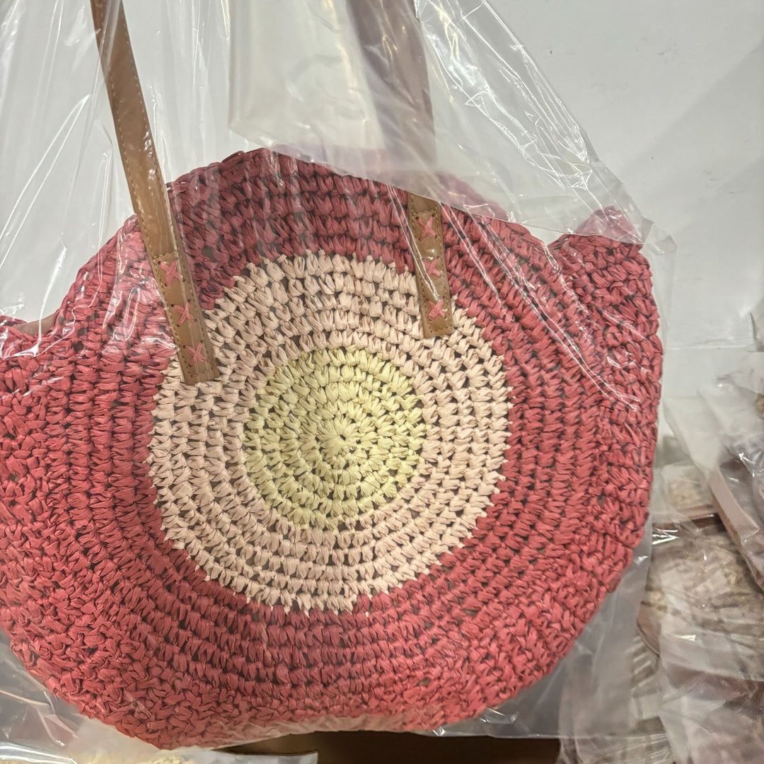 Trendige Strohtasche Skanto