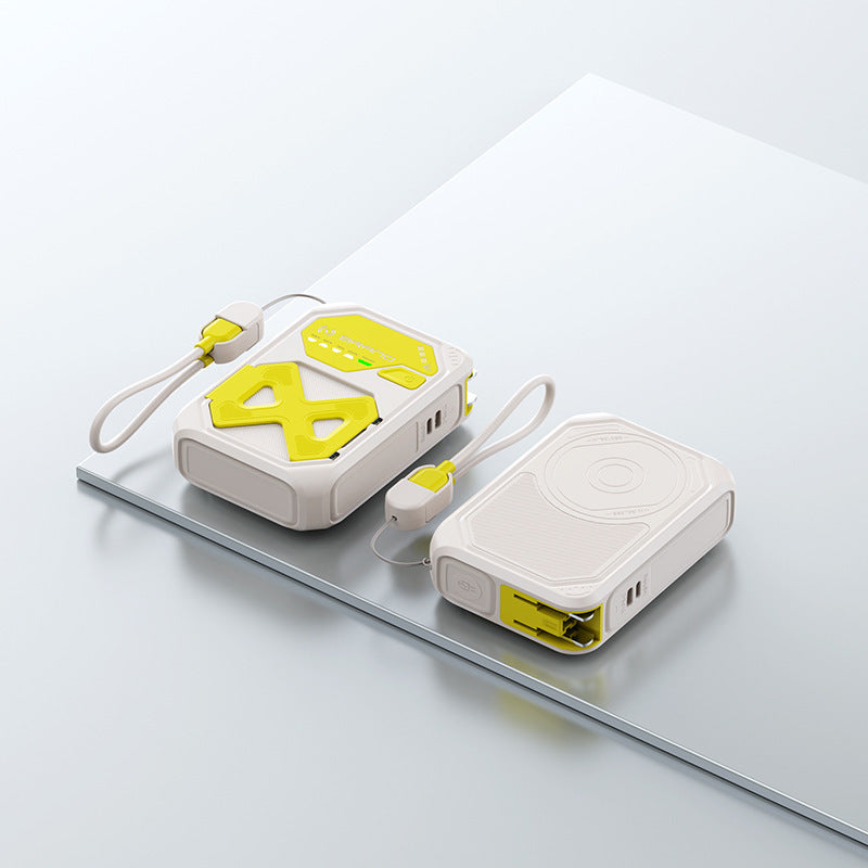 Multifunktionale Powerbank mit integrierter Ladetechnologie und Smart Design Skanto