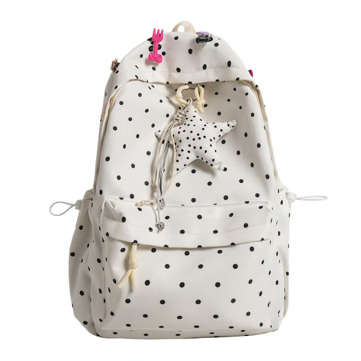 Verspielter Punkte-Rucksack Skanto
