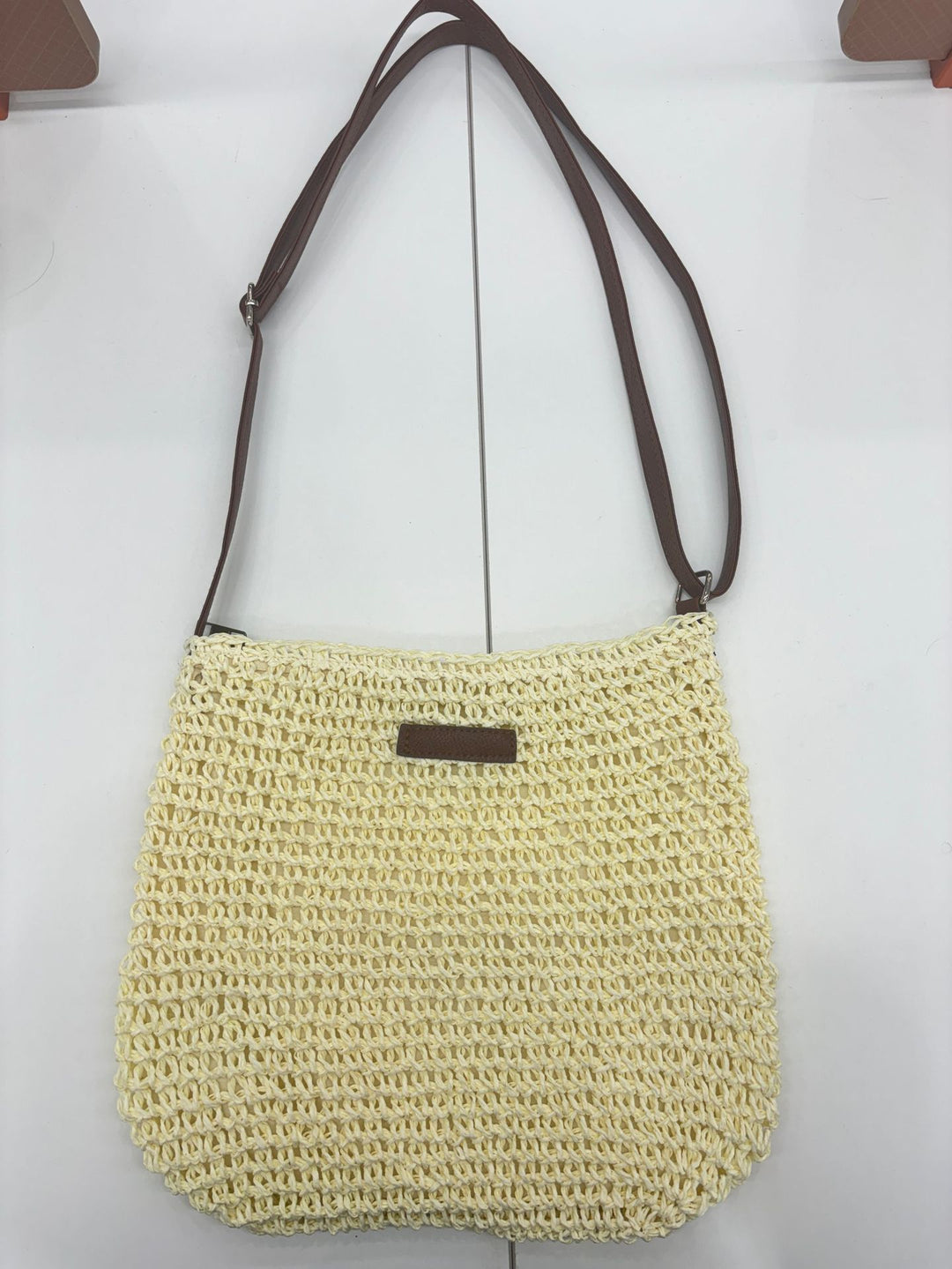 Praktische Tasche aus geflochtenem Naturmaterial Skanto