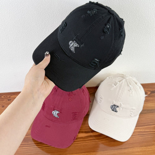 Verstellbare Baseballkappe im Used-Look für Herren Skanto