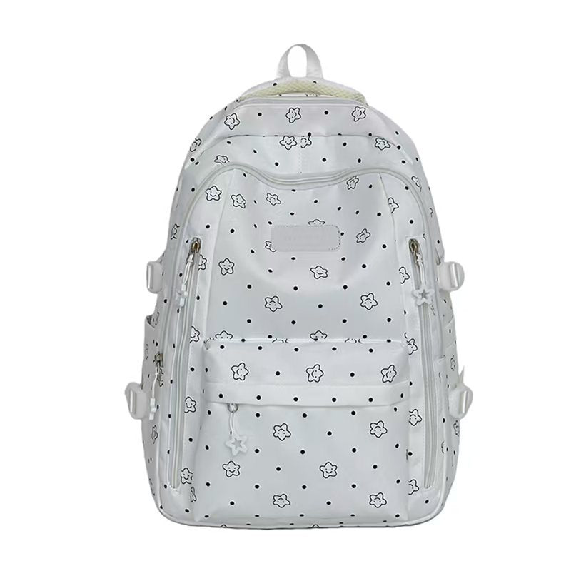 Schultasche mit Cartoon-Illustration Skanto