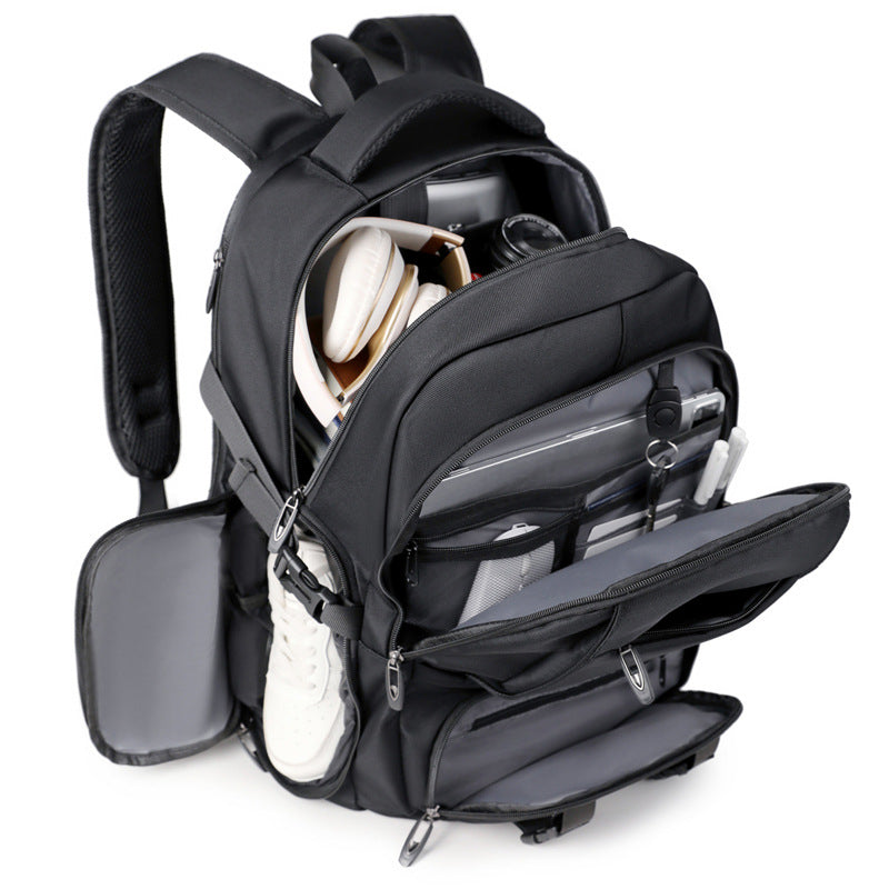 Hochwertiger Laptop-Rucksack mit ergonomischem Design und vielen Fächern Skanto