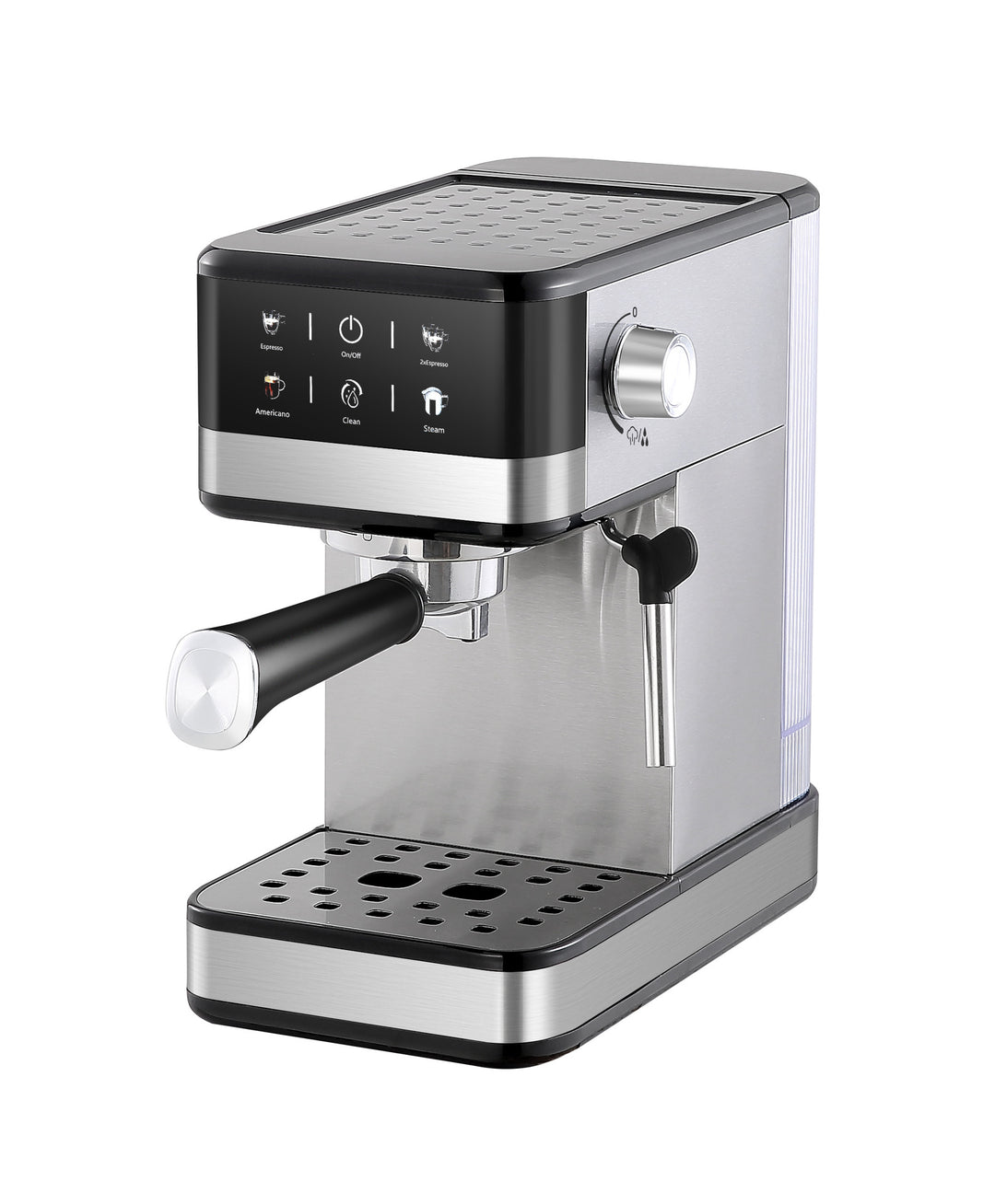 Espressomaschine mit integriertem Milchaufschäumer Skanto