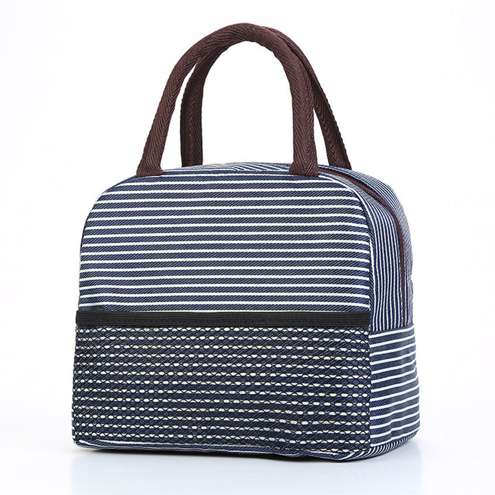 Isolierte Lunchtasche mit stilvollen Streifen Skanto