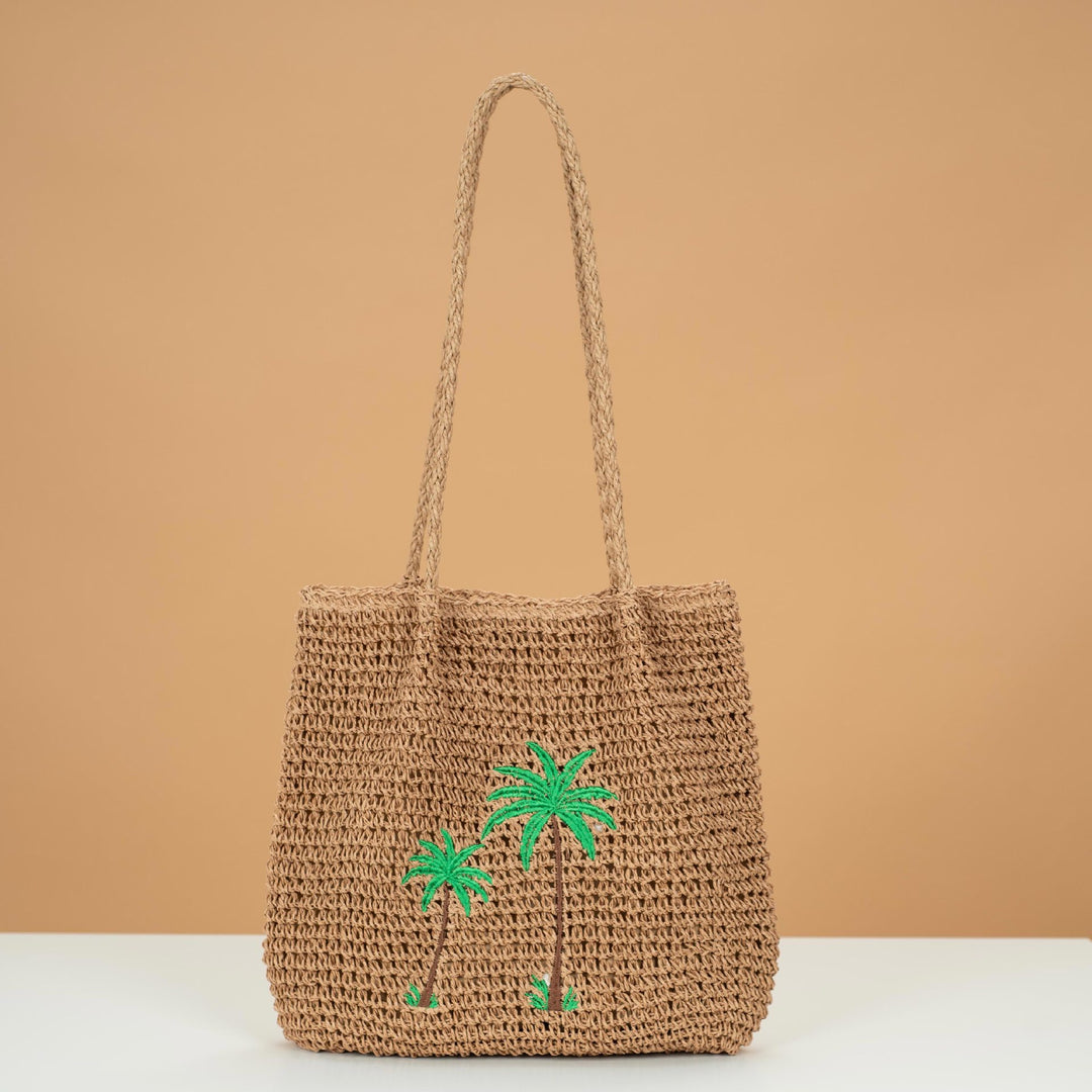 Trendige Strohtasche Skanto