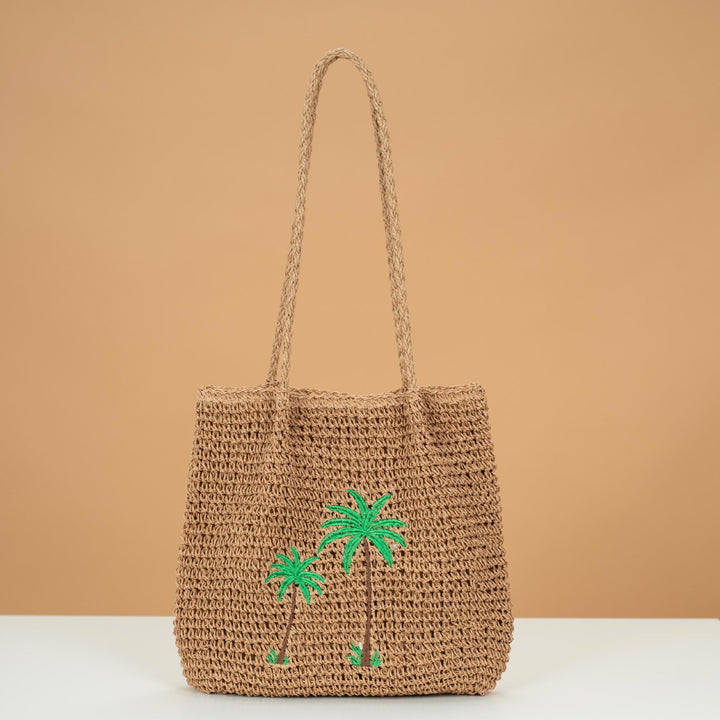 Trendige Strohtasche Skanto