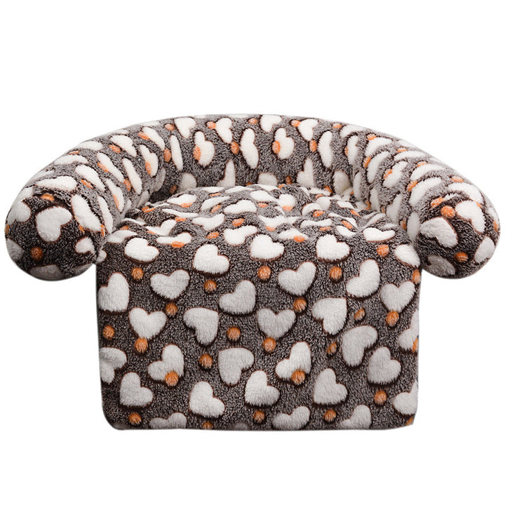 Plüsch Sternenmuster Lounge Sessel Hundebett
