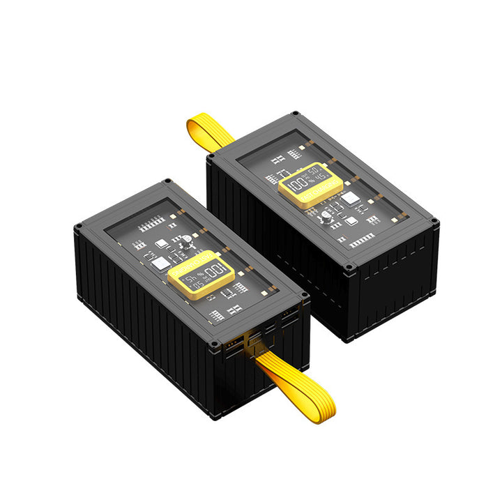 Hochleistungs-Powerbank mit multifunktionalem LCD-Display und Schnellladetechnologie Skanto