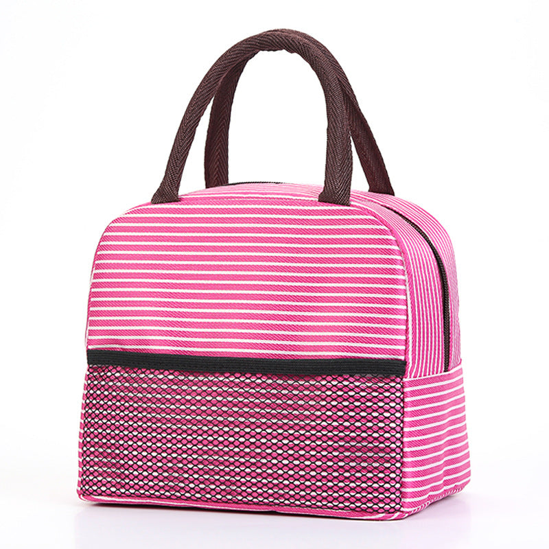 Isolierte Lunchtasche mit stilvollen Streifen Skanto