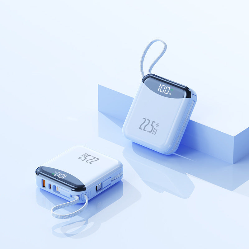 Hochleistungs-Powerbank mit digitaler Ladeanzeige und kompaktem Design Skanto
