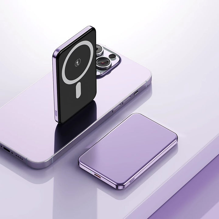 Magnetische kabellose Powerbank mit Schnellladefunktion Skanto