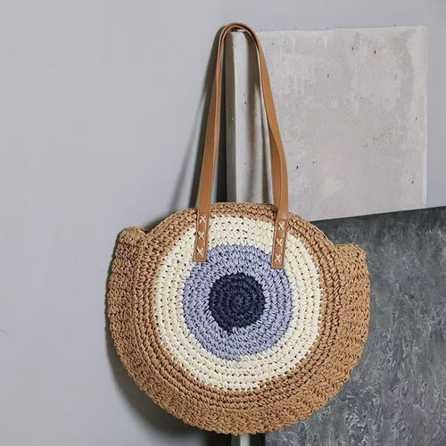 Trendige Strohtasche Skanto