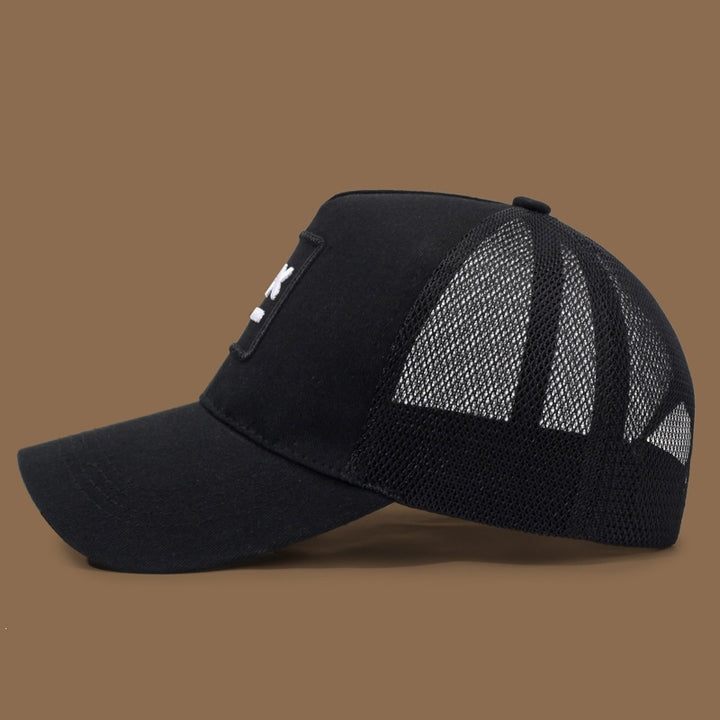 Damen Sport-Baseballkappe mit Mesh-Seiten Skanto