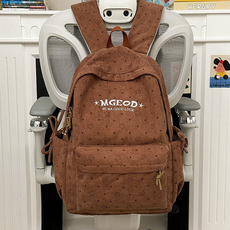 Lässiger Cord-Rucksack Skanto