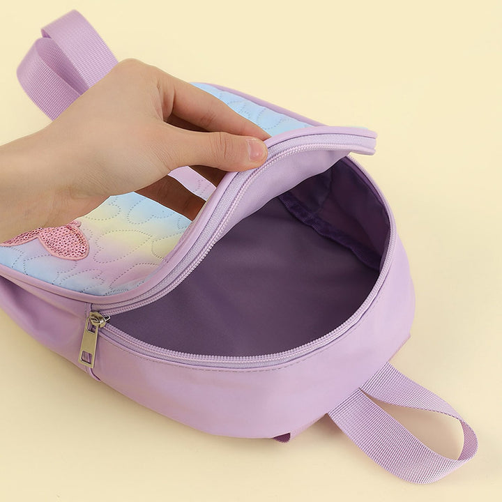 Mini-Rucksack mit Herz-Print Skanto