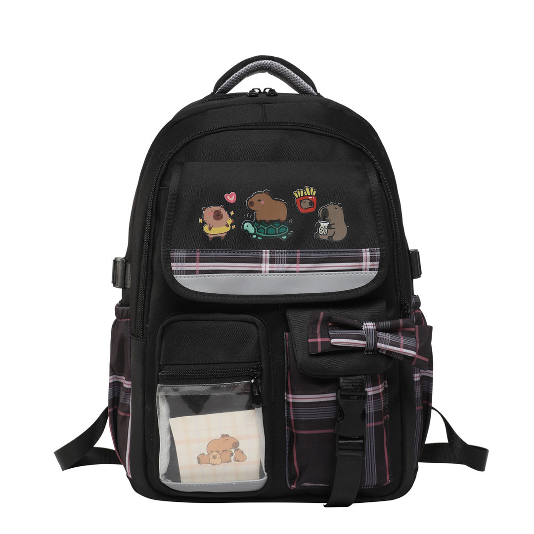 Rucksack mit verspieltem Tiermotiv Skanto