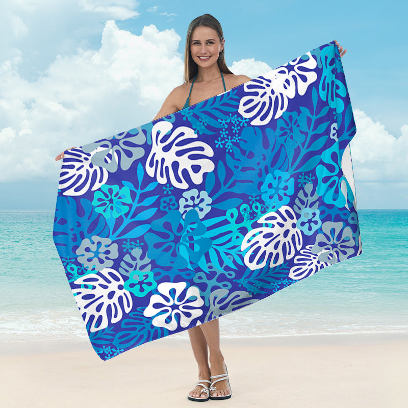 Strandtuch mit künstlerischem Mandala-Muster Skanto