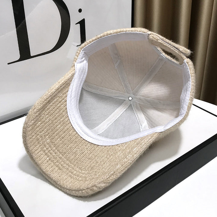 Damen Elegante Strukturierte Fleece Baseball Cap Skanto