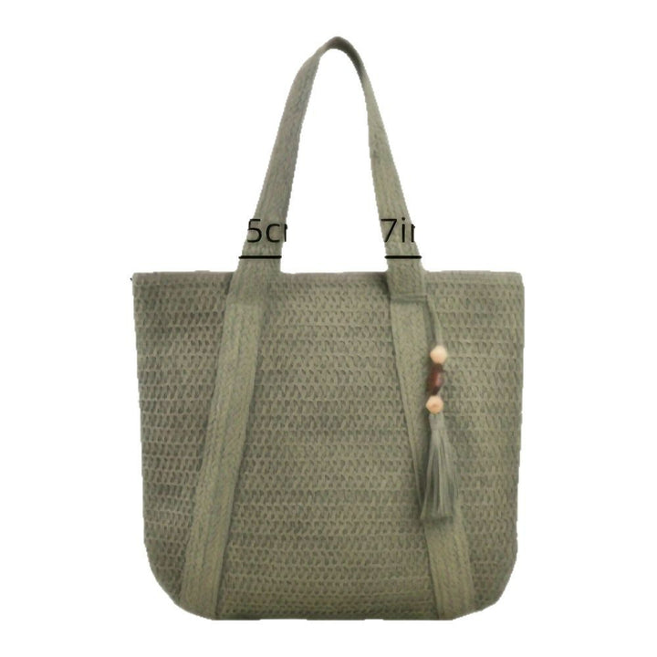Geräumige Strandtasche mit einzigartigem geflochtenem Design Skanto