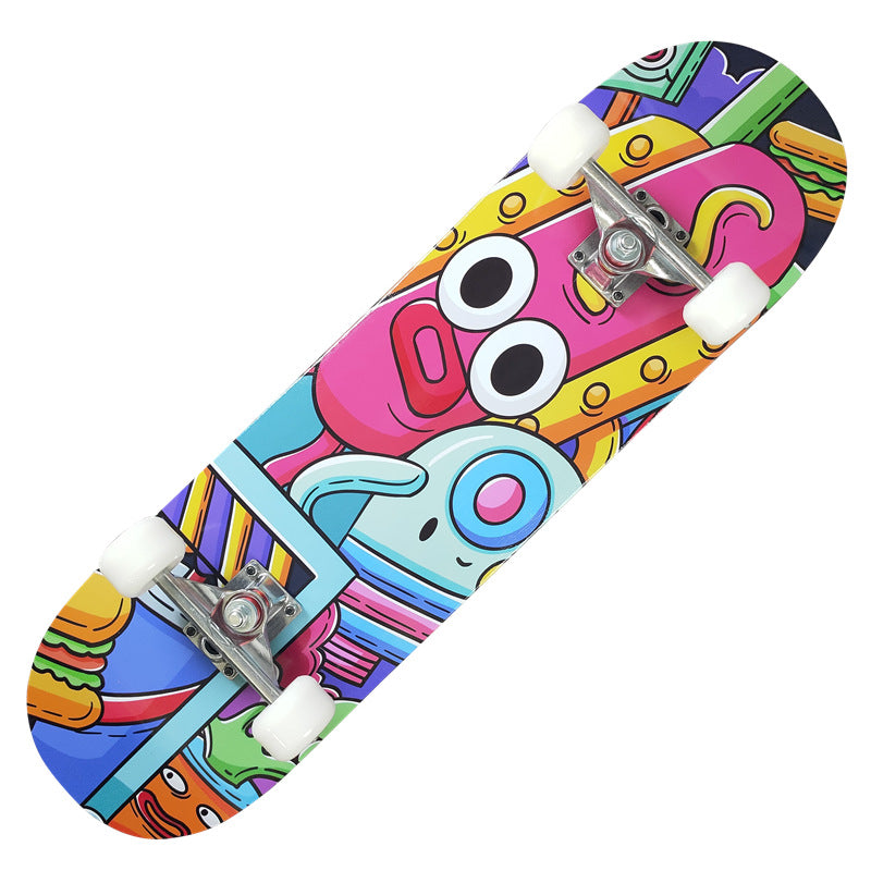 Grafisches Künstlerisches Skateboard Skanto