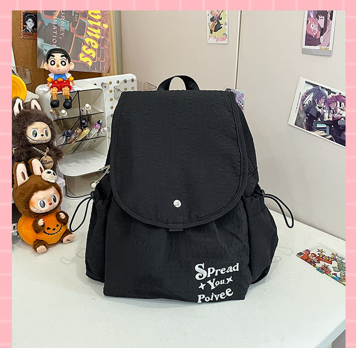 Leichter karierter Schulrucksack
