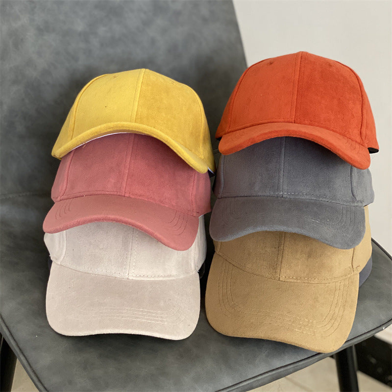 Klassische Herren-Cap mit Wildleder-Optik Skanto