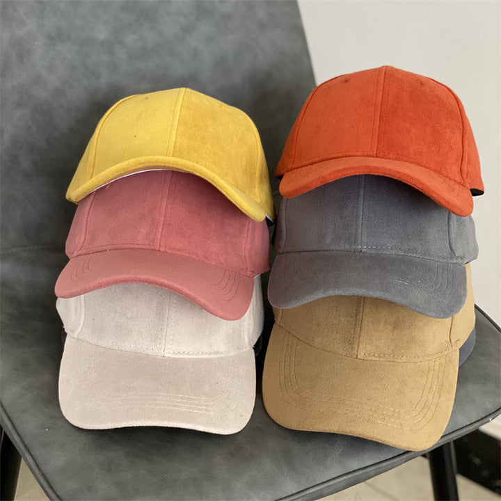 Klassische Herren-Cap mit Wildleder-Optik Skanto