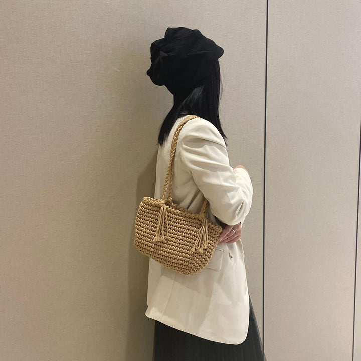 Handgeknüpfte Schultertasche Skanto