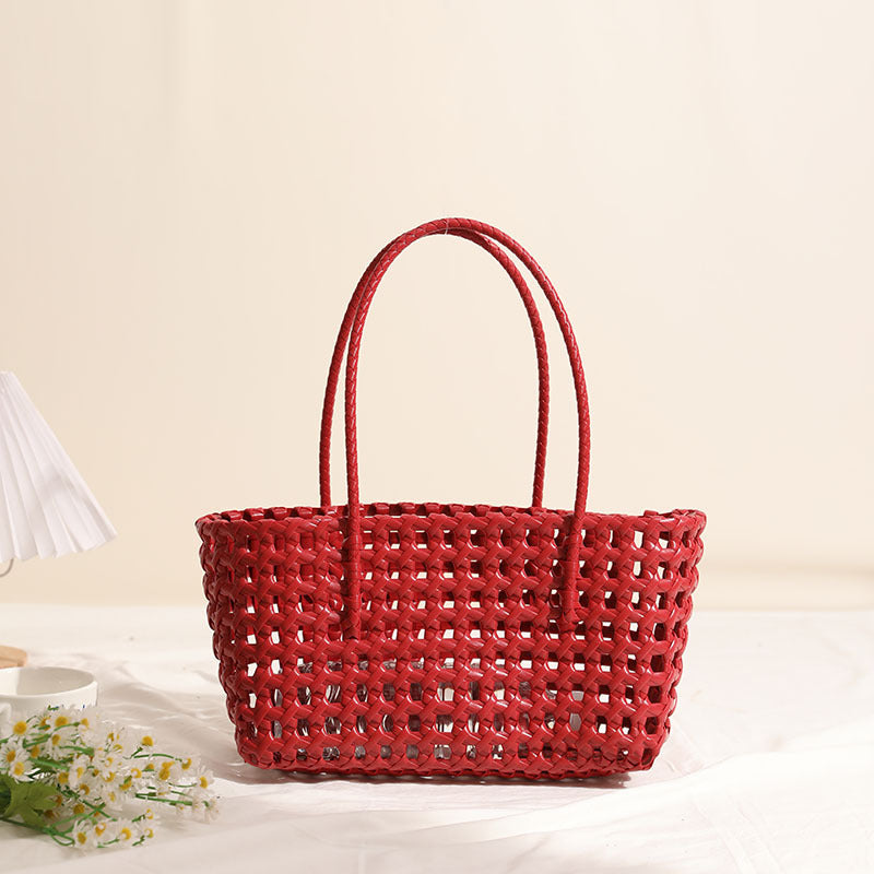 Geflochtene Strohtasche Skanto