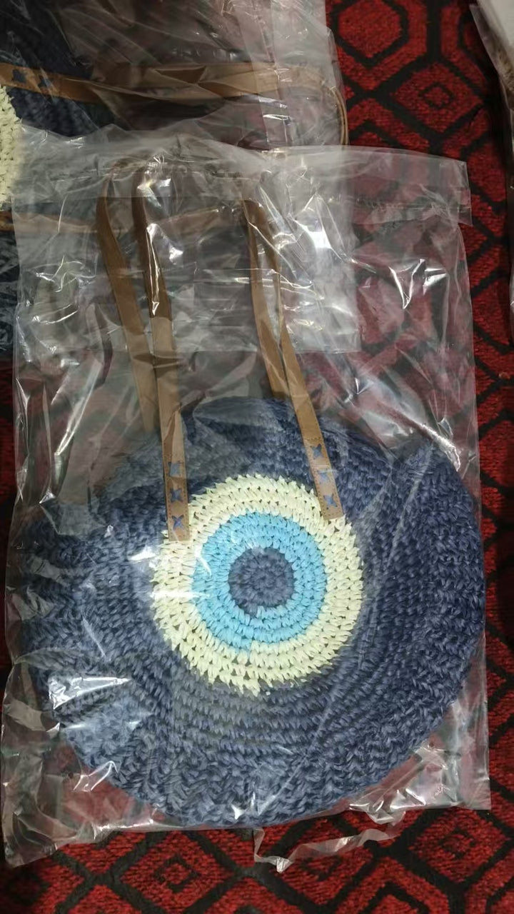 Runde Flechttasche Skanto