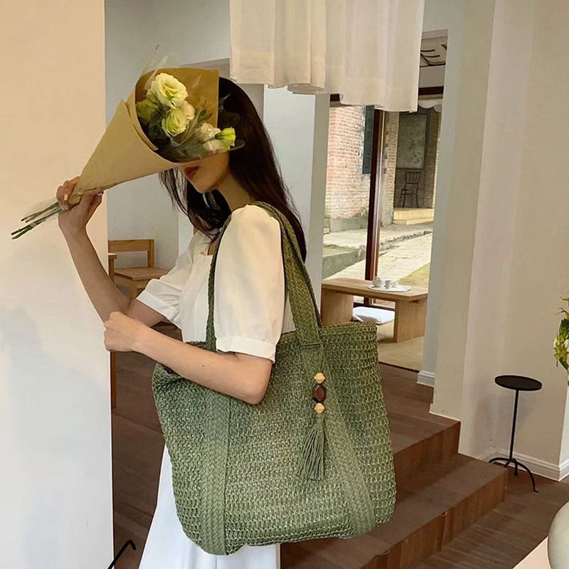 Handtasche im modernen Makramee-Stil Skanto