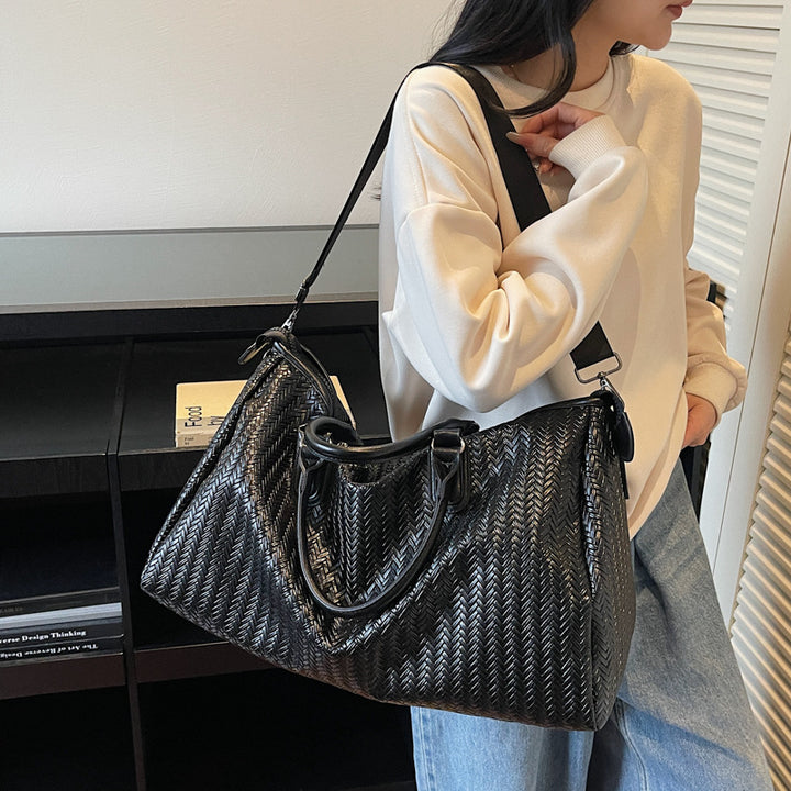 Elegante und robuste Reisetasche im modernen Wellenmuster Skanto
