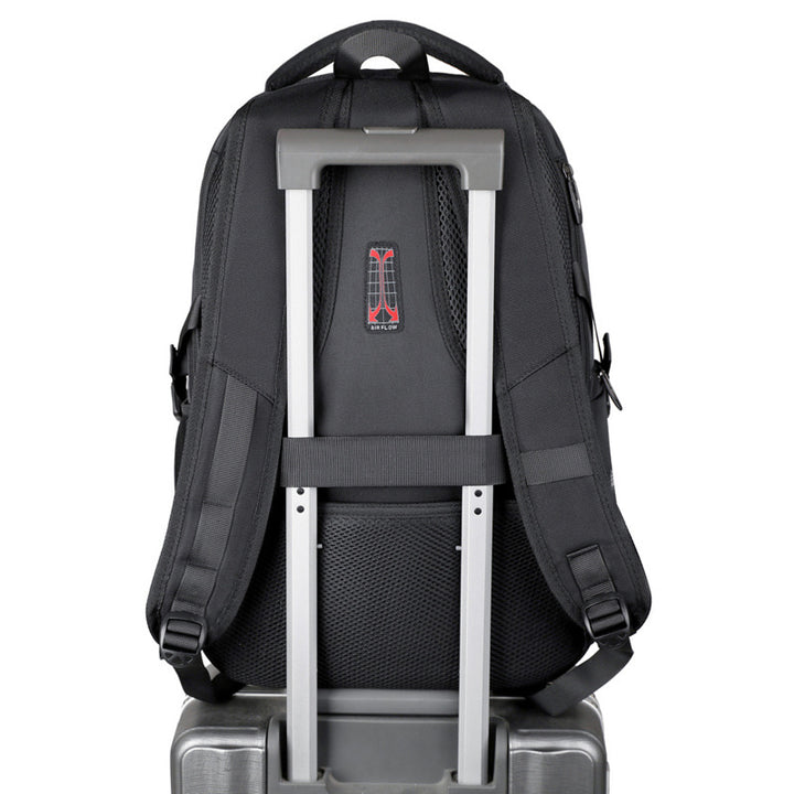 Hochwertiger Laptop-Rucksack mit ergonomischem Design und vielen Fächern Skanto