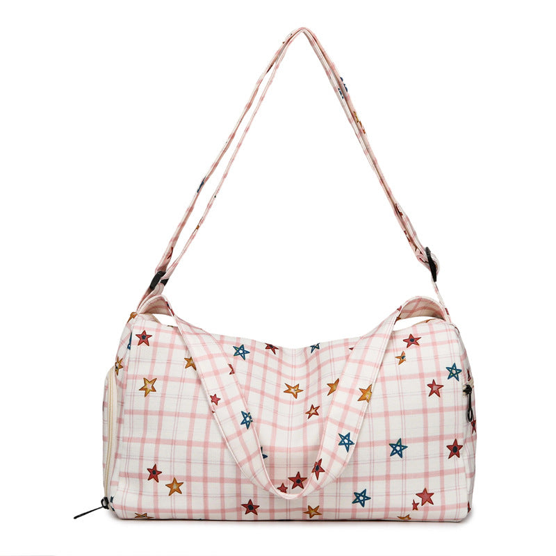 Sportliche Crossover-Tasche mit einzigartigem Sternmuster Skanto