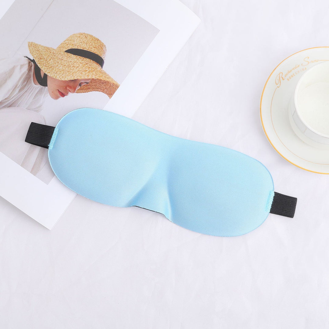Skanto Unisex lichtblockierende Reisemaske mit thermoplastischer Nylonschale und breitem Komfortband Skanto