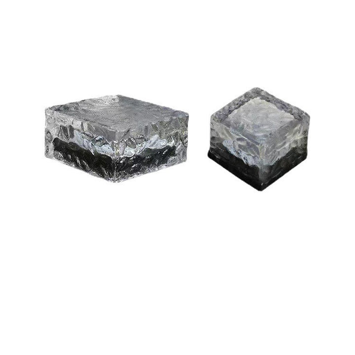Skanto Solar Glaspflasterstein-Lichtquelle mit integrierten warmen LED-Modulen Skanto