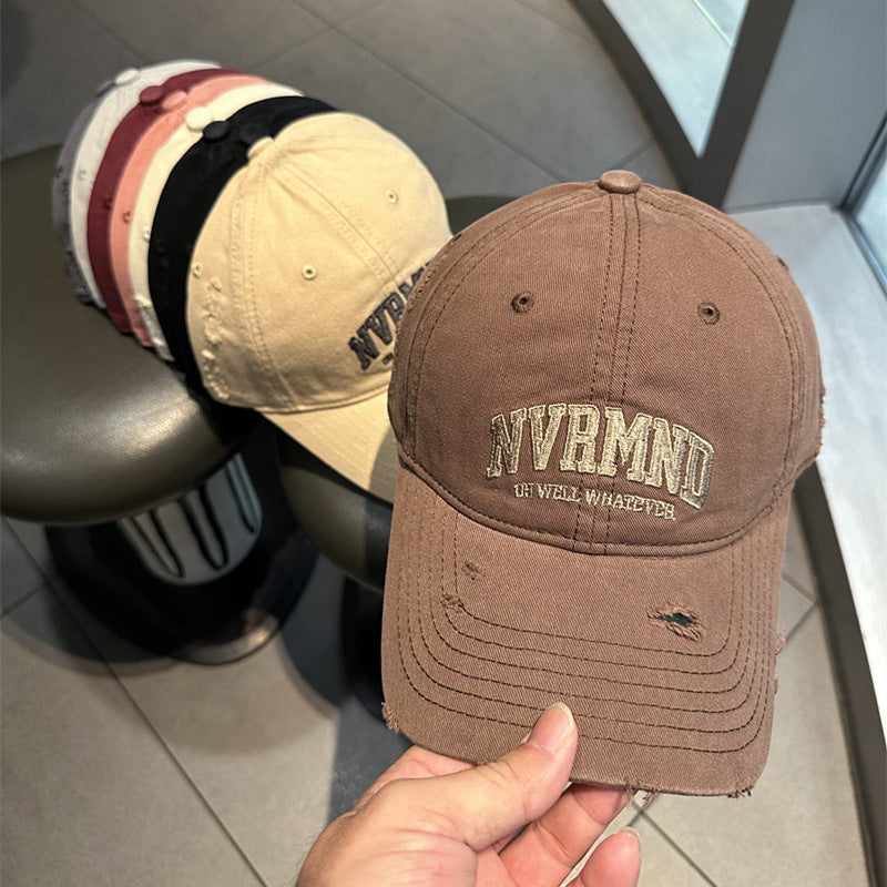 Herren Baseballkappe mit Used-Grafik Skanto