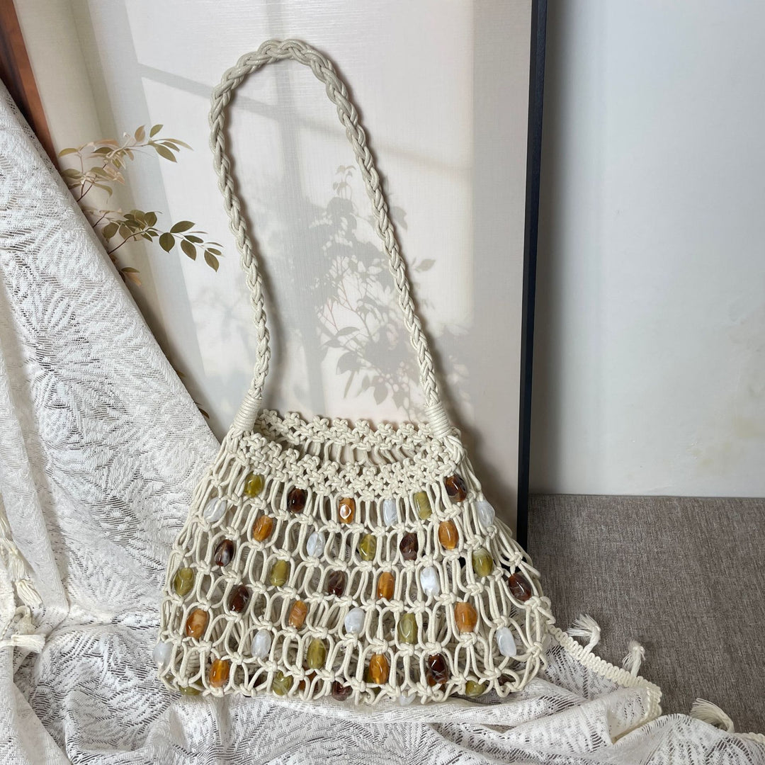 Handgeknüpfte Modetasche Skanto