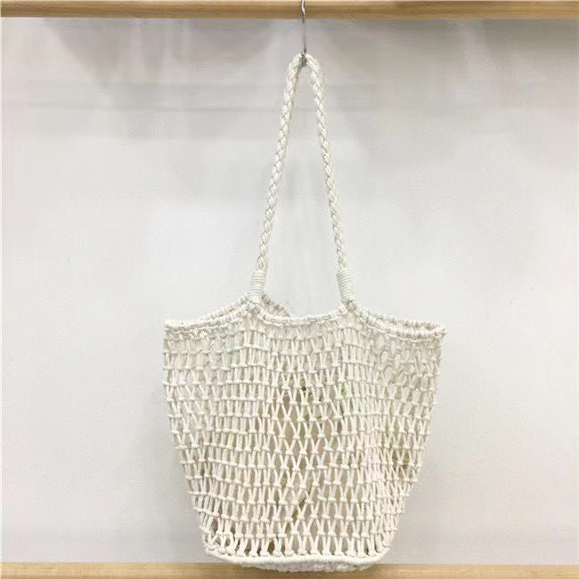 Handgeknüpfte Netztasche Skanto