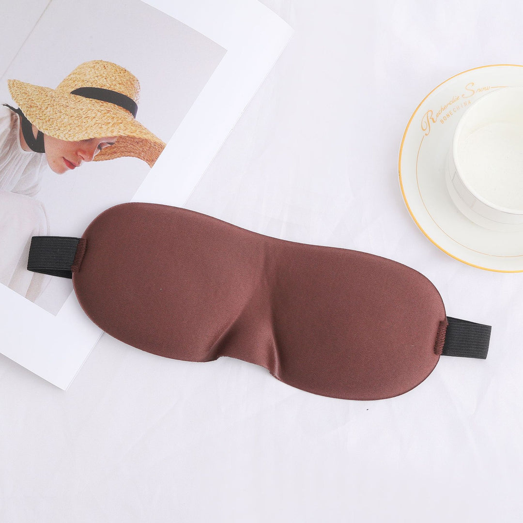 Unisex 3D-Kontur-Augenmaske mit Memory-Schaum, weichem Nasensteg und verstellbarem Komfortband Skanto