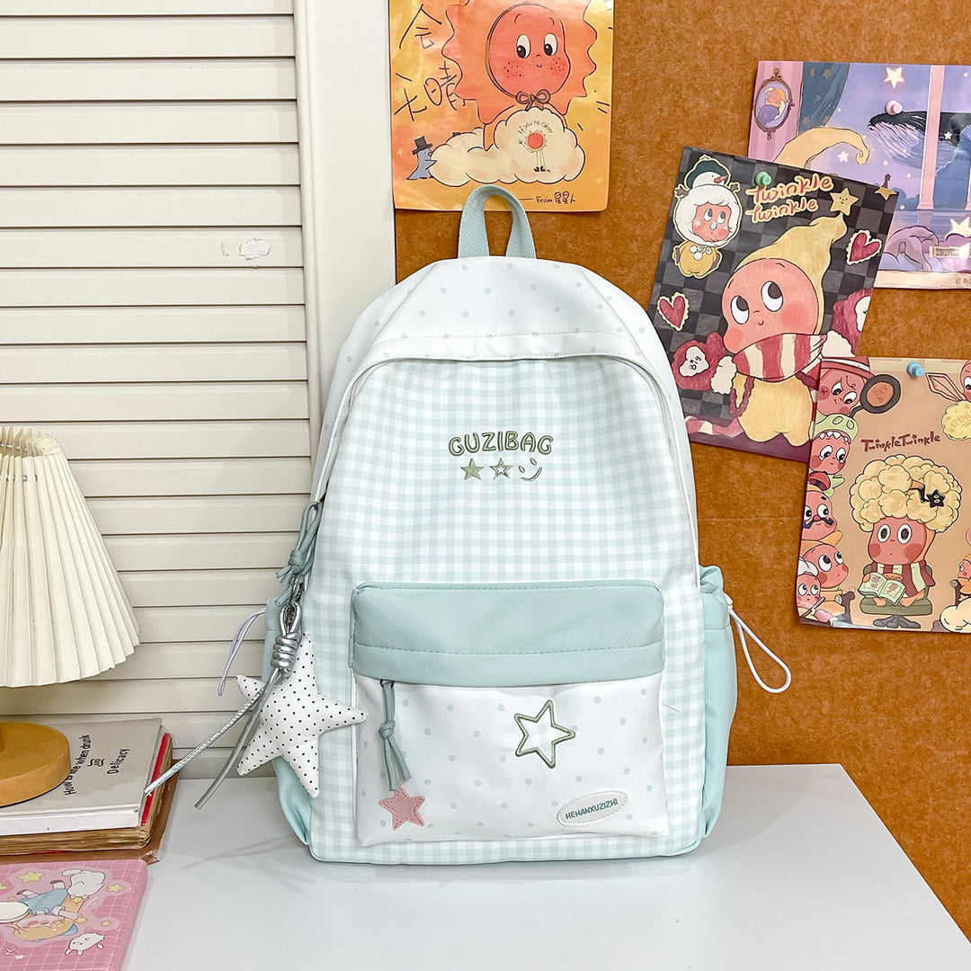 Niedlicher Schulrucksack im Charakter-Design