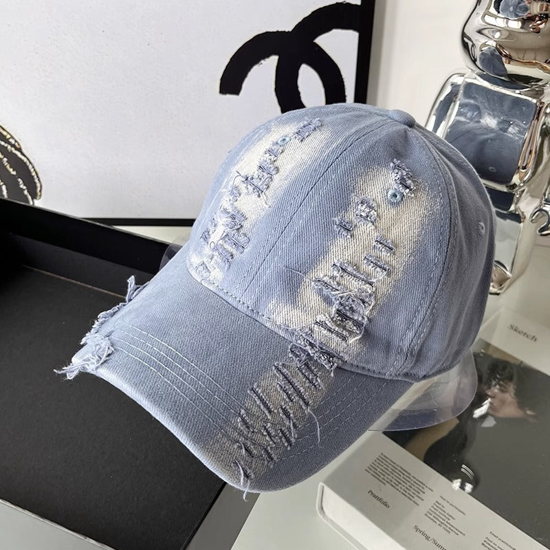 Damen Baseballkappe im Used-Look im Vintage-Stil Skanto