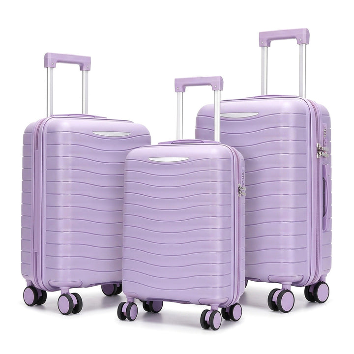 Hartschalenkoffer-Set mit innovativer Taschenorganisation Skanto