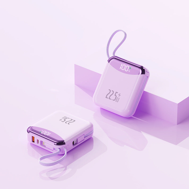 Hochleistungs-Powerbank mit digitaler Ladeanzeige und kompaktem Design Skanto
