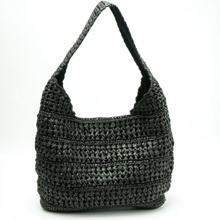 Hobo Bag aus handgeknüpftem Material Skanto