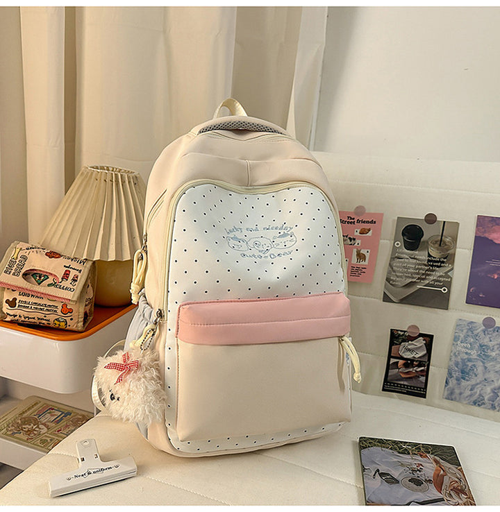 Niedlicher Schulrucksack im Charakter-Design