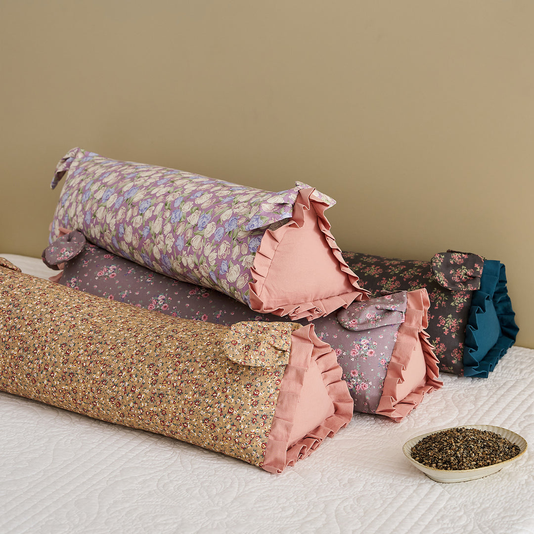 Meditationsrolle mit verspieltem Blumendesign Skanto